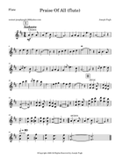 Praise Of All Small Ensemble scores gallery preview page 3