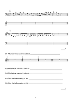 Theory of Music Grade 2 Exam Paper Piano Method scores gallery preview page 4