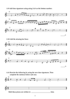 Theory of Music Grade 2 Exam Paper Piano Method scores gallery preview page 5
