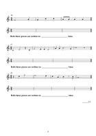 Theory of Music Grade 2 Exam Paper Piano Method scores gallery preview page 6
