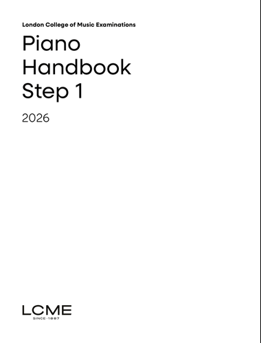 LCME Piano Handbook 2026: Step 1