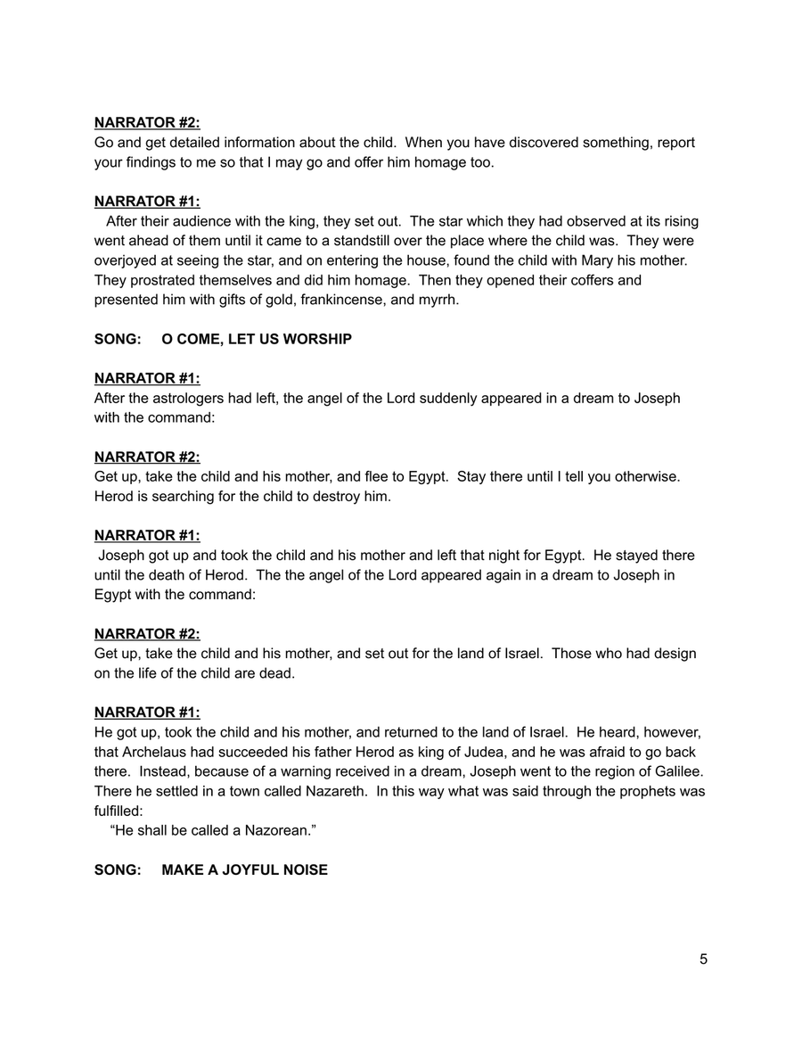 Emmanuel: God Is With Us (SAB Version) by Stephen DeCesare 3-Part - Digital Sheet Music page 5
