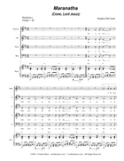 Emmanuel: God Is With Us (SATB Version) 4-Part scores gallery preview page 6