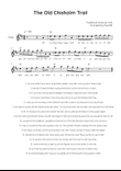 The Old Chisholm Trail - Flute in D Easy with Chords and Lyrics