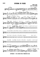 Evening In Paris Jazz Ensemble scores gallery preview page 5