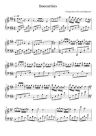 Insecurities (from From My Birthplace) Piano Solo scores gallery preview page 3