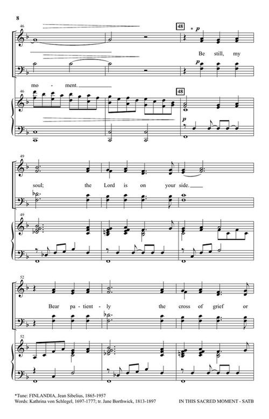 In This Sacred Moment by Joseph M. Martin 4-Part - Sheet Music page 5