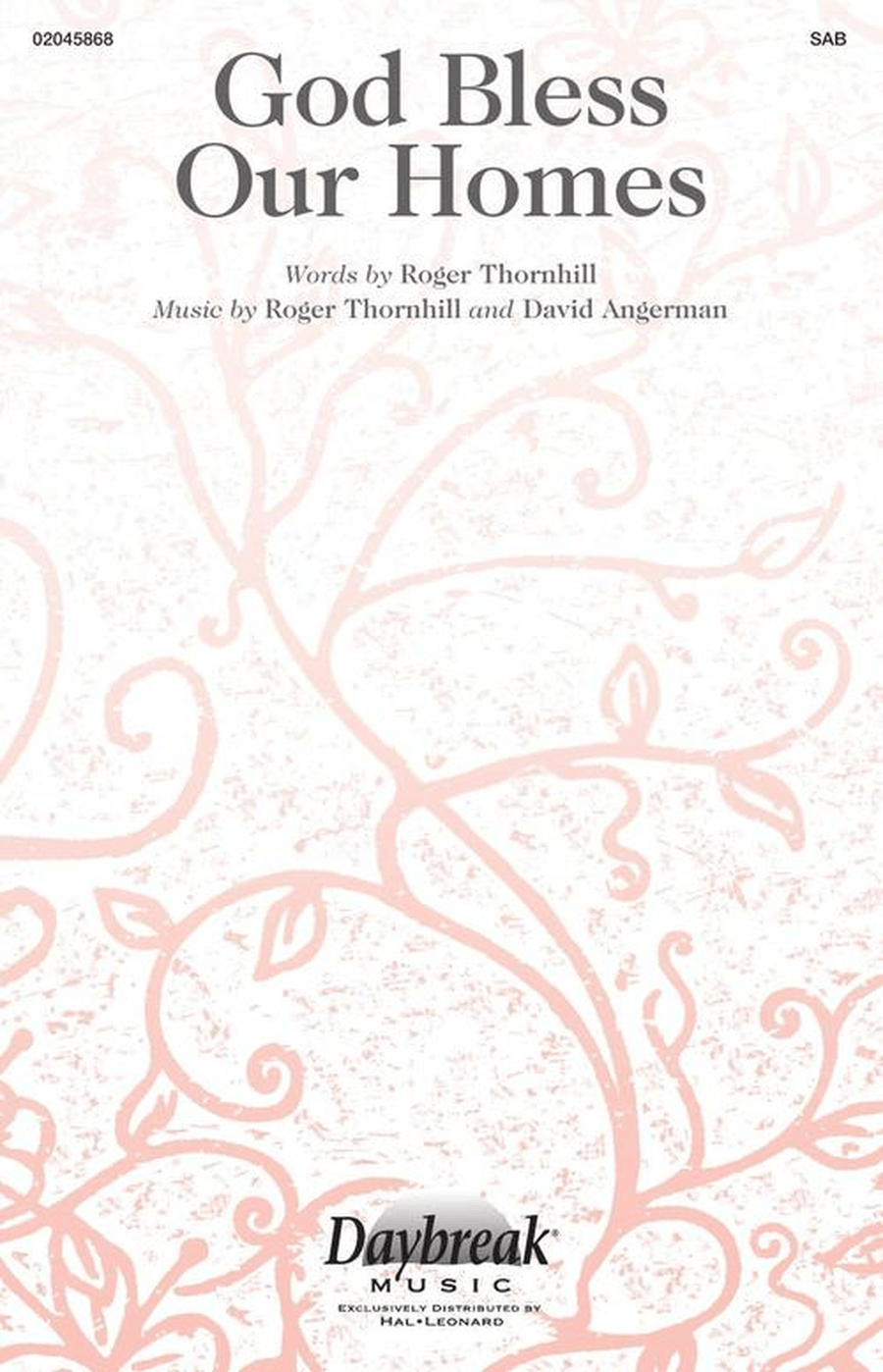 God Bless Our Homes by David Angerman 3-Part - Sheet Music page 2