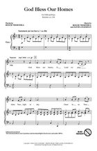 God Bless Our Homes 3-Part scores gallery preview page 3