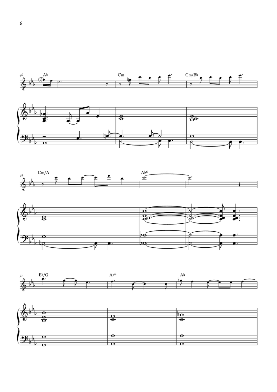 Your Song by Elton John Piano - Digital Sheet Music page 6