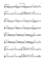 Sugar Alto Saxophone scores gallery preview page 3