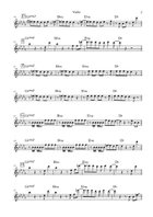 Sugar Violin Solo scores gallery preview page 3