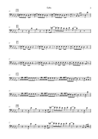 Sugar Cello Solo scores gallery preview page 3