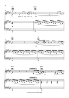 Maybe. Piano, Vocal scores gallery preview page 6