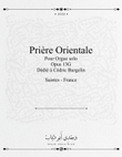 Prière Orientale - for solo organ - opus 13G - ABOUDIAB