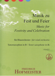Musik zu Fest und Feier / Tenorsaxophon in Es