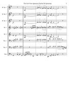 The Girl From Ipanema (Garôta De Ipanema) Brass Ensemble scores gallery preview page 6