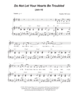 Do Not Let Your Hearts Be Troubled (Vocal solo)