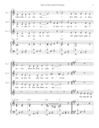 Turn To The Lord In Your Need (Duet for Soprano and Tenor solo) Tenor Voice scores gallery preview page 3