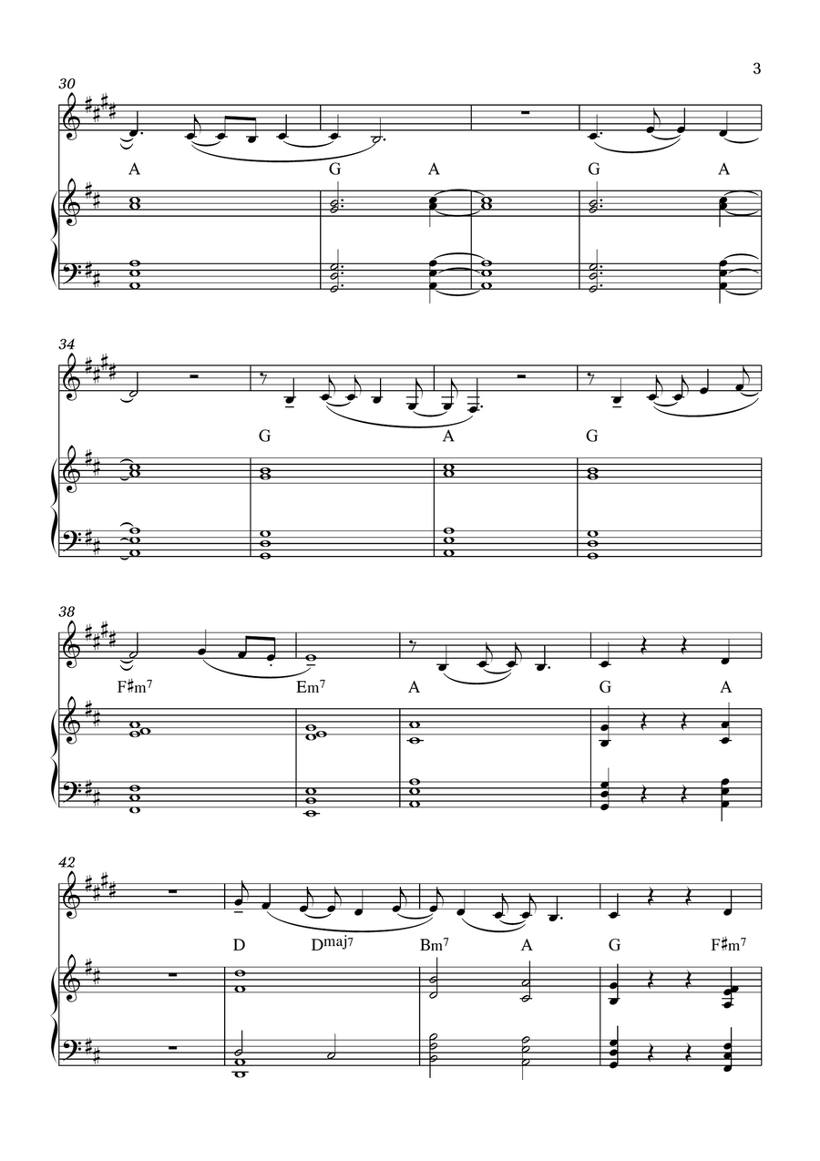 Human Nature by Michael Jackson B-Flat Clarinet - Digital Sheet Music page 3