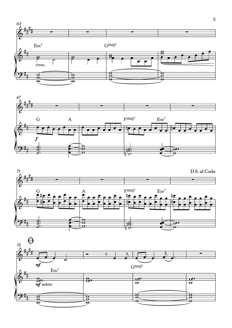 Human Nature by Michael Jackson B-Flat Clarinet - Digital Sheet Music page 5