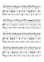 Champagne Problems Piano, Vocal scores gallery preview page 5