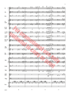 Declaration March Concert Band scores gallery preview page 6