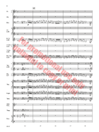 Declaration March Concert Band scores gallery preview page 9