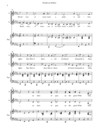 Medley: Broadway Melody with Broadway Rhythm, Lullaby Of Broadway, and On Broadway SSAA scores gallery preview page 3