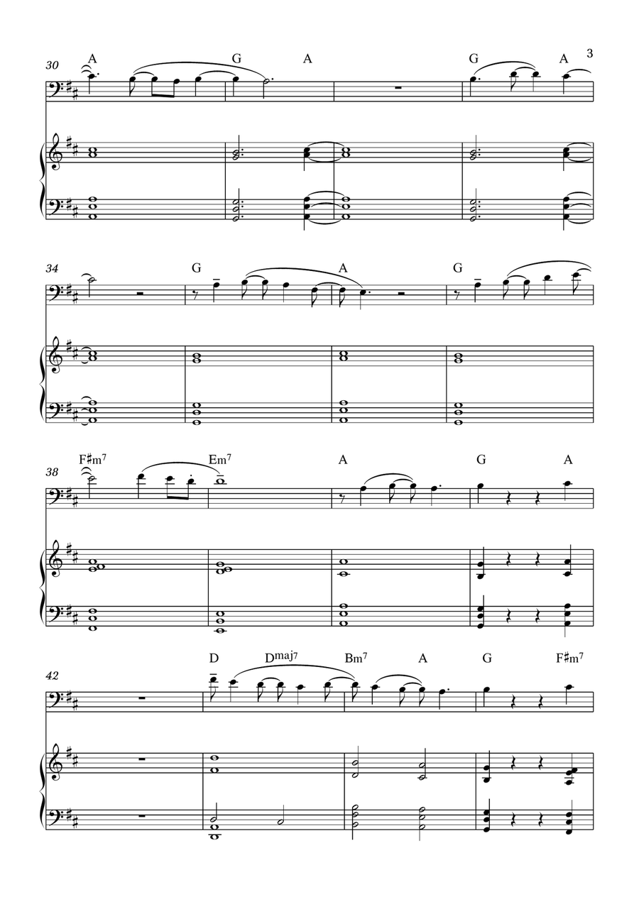 Human Nature by Michael Jackson Bassoon - Digital Sheet Music page 3