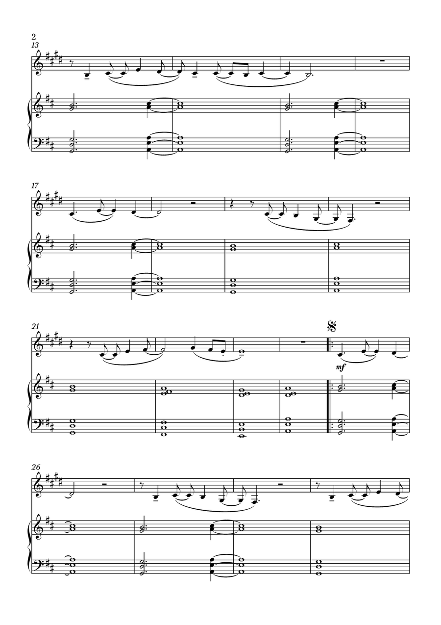 Human Nature by Michael Jackson B-Flat Clarinet - Digital Sheet Music page 2