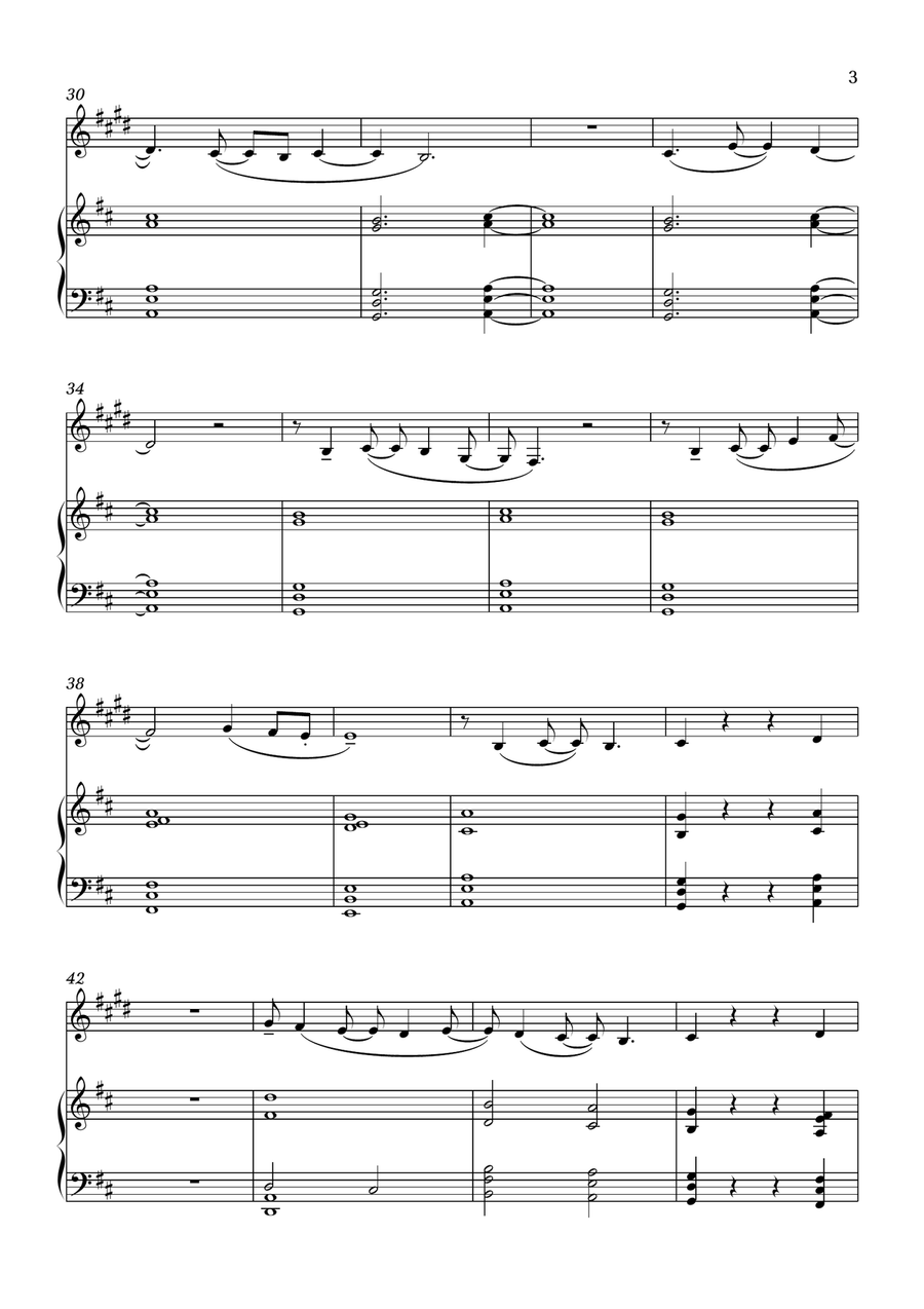 Human Nature by Michael Jackson B-Flat Clarinet - Digital Sheet Music page 3