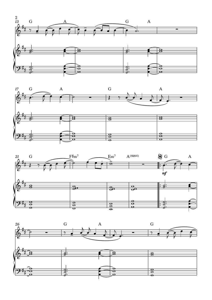 Human Nature by Michael Jackson Flute - Digital Sheet Music page 2