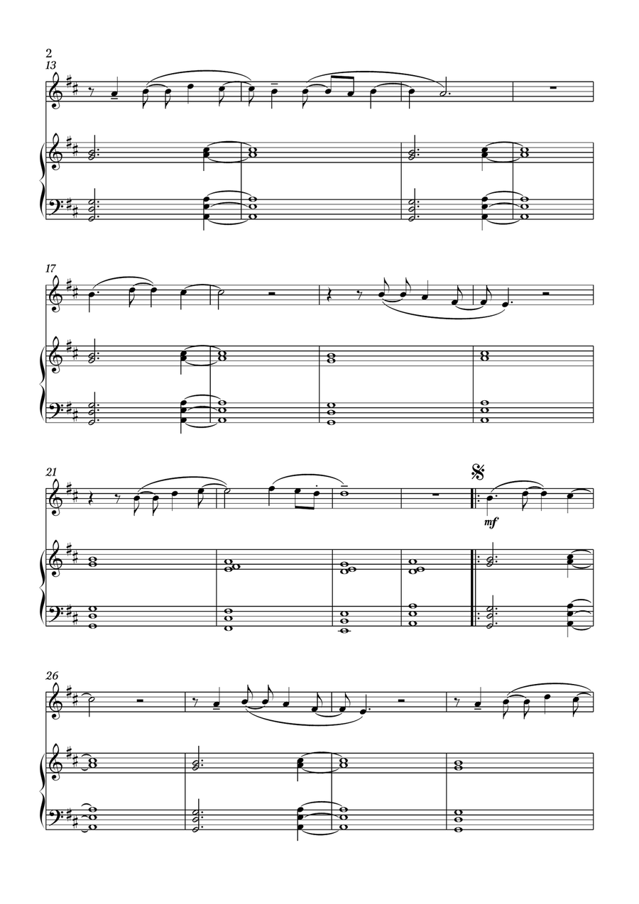 Human Nature by Michael Jackson Flute - Digital Sheet Music page 2