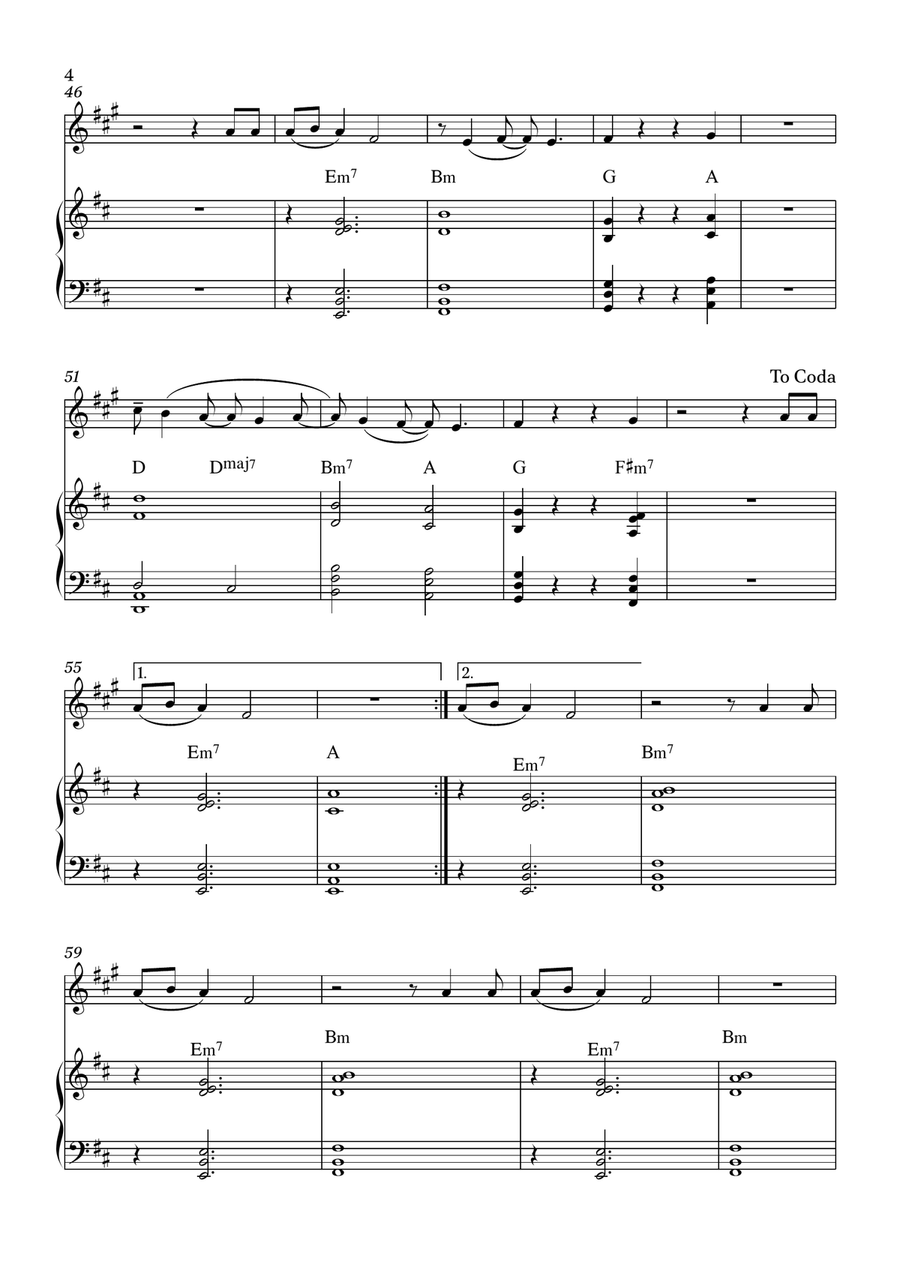 Human Nature by Michael Jackson Piano - Digital Sheet Music page 4