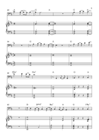 Human Nature Piano scores gallery preview page 3