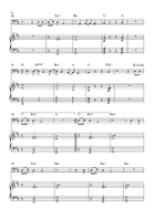 Human Nature Piano scores gallery preview page 4