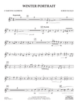 Winter Portrait - Eb Baritone Saxophone