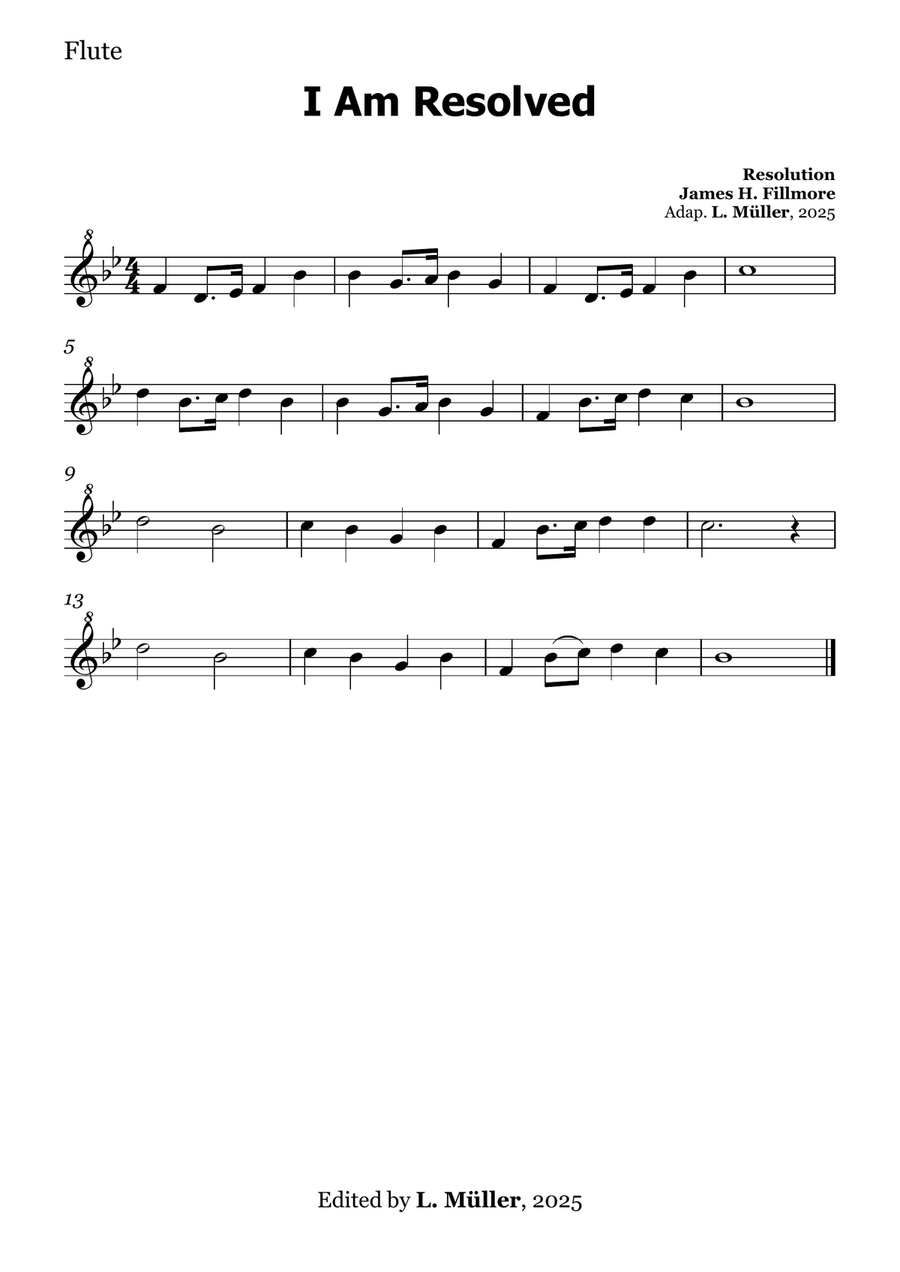I Am Resolved - for Beginner Orchestra with chords Large Ensemble - Digital Sheet Music page 5