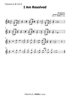 I Am Resolved - for Beginner Orchestra with chords Large Ensemble scores gallery preview page 6