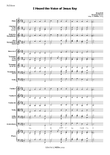 I Heard the Voice of Jesus Say - for Beginner Orchestra with chords