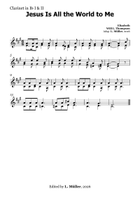Jesus Is All the World to Me - for Beginner Orchestra with chords Large Ensemble scores gallery preview page 6