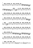 Holding Out For A Hero Drum Set scores gallery preview page 4