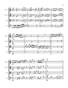 Cold Frosty Morning for String Quartet String Quartet scores gallery preview page 3