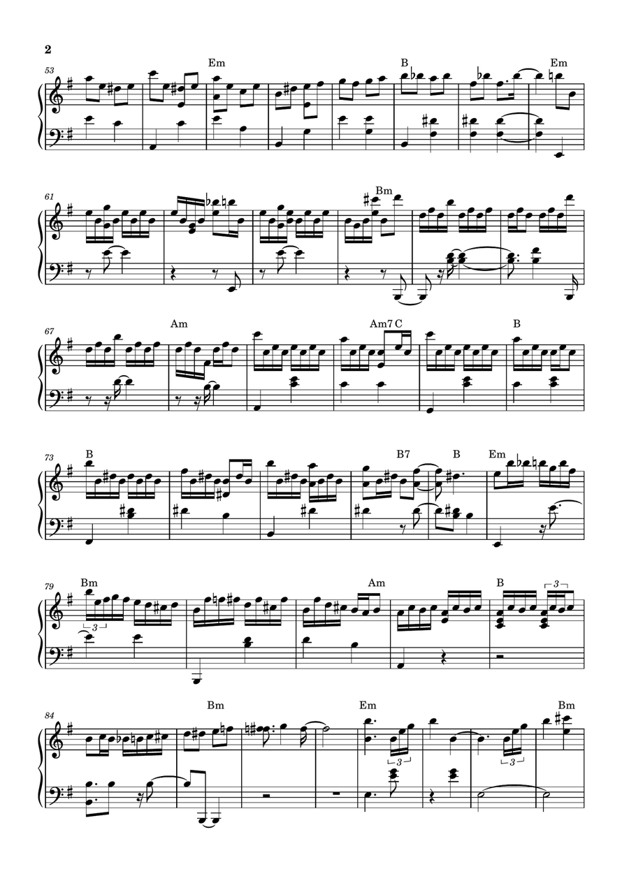 Shadows inside the Bookshop Piano Solo - Digital Sheet Music page 2