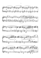 Symphony No. 7 in E Major, 1st movement Piano Solo scores gallery preview page 5
