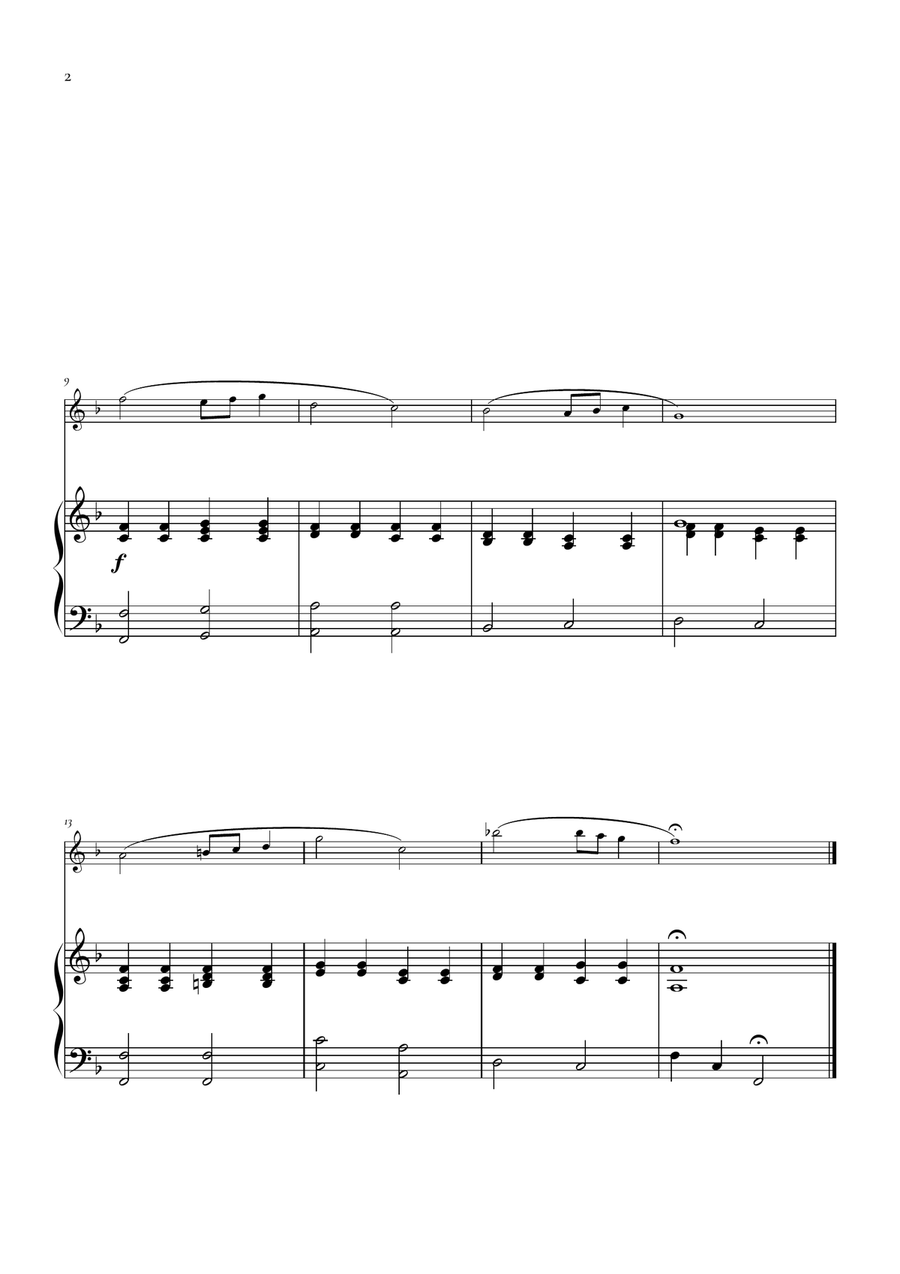 POMP AND CIRCUMSTANCE - Opus 39, N°1 by Edward Elgar Flute - Digital Sheet Music page 2