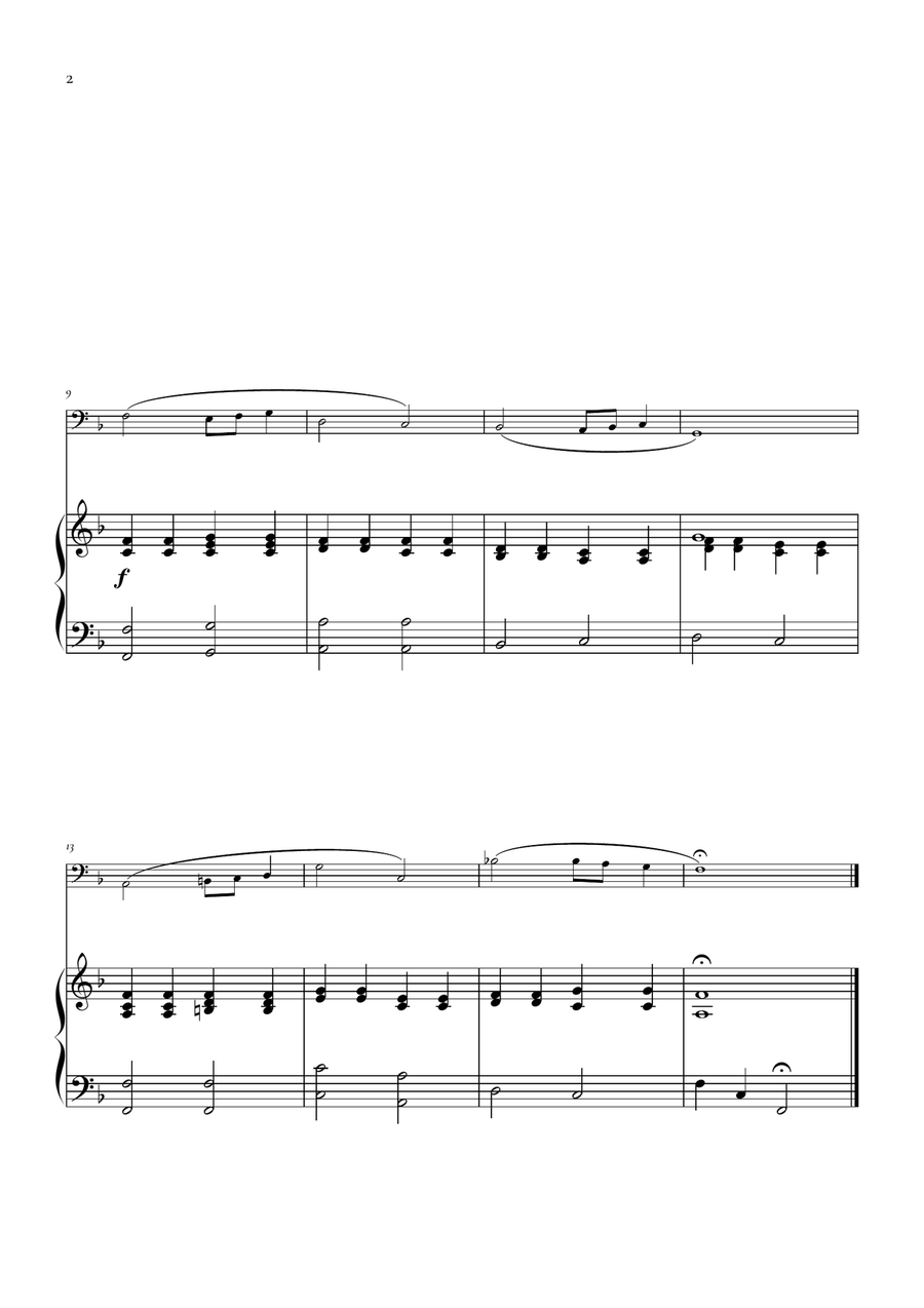 POMP AND CIRCUMSTANCE - Opus 39, N°1 by Edward Elgar Piano - Digital Sheet Music page 2