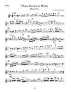 Three Fairies in White Woodwind Trio scores gallery preview page 5