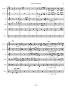 Always And Forever Brass Quintet scores gallery preview page 4